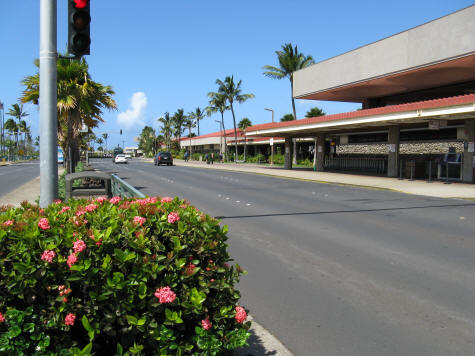 Kuhului Airport on the Island of Maui in Hawaii