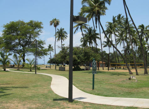 Kalama Park in South Kihei, Maui Hawaii