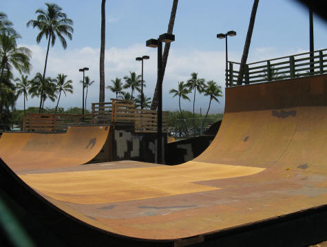 Kalama Skate Park in Kihei Maui (Hawaii)